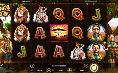 Der Safari Sam Slot von Betsoft.