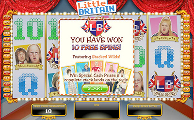 Little Britain Slot Features