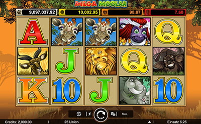 Mega Moolah Slot.