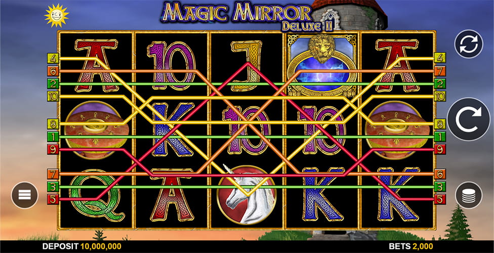 Magic Mirror Deluxe II online kostenlos spielen.