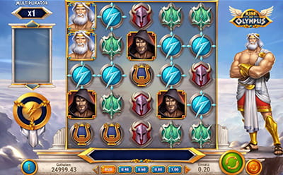 Der Rise of Olympus Slot im Mason Slots Casino.