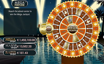 Mega Fortune Jackpot Bonusspiel