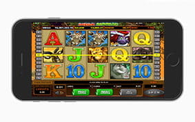Der Jackpot Slot Mega Moolah auf der Novibet Mobile App