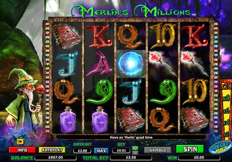 Merlin’s Millions Spielautomaten