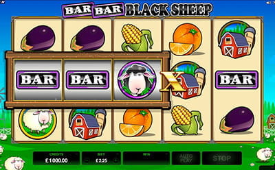Der beliebte Klassiker Bar Bar Black Sheep aus dem Hause Microgaming