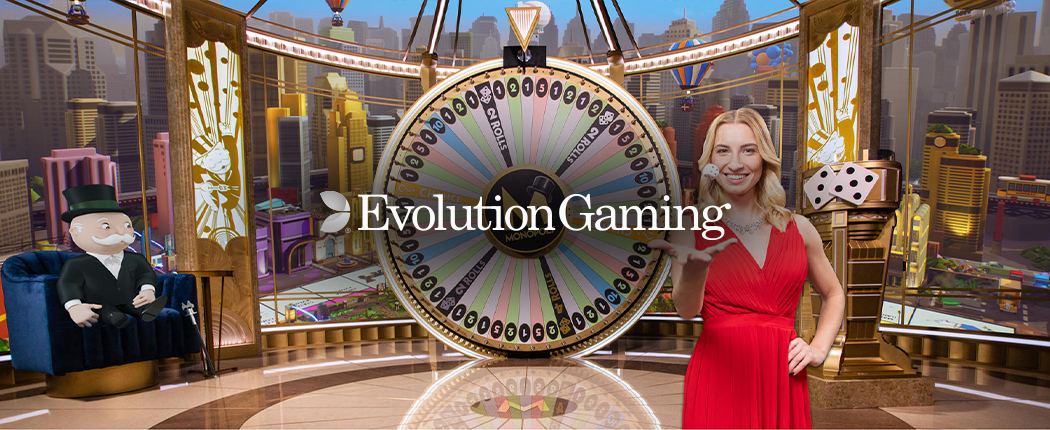 Beispielbild für das Monopoly Live Dealer Spiel von Evolution Gaming