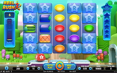 Reel Rush 2 von NetEnt im Nomini Casino