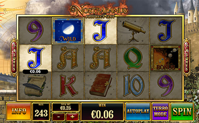 Nostradamus Spielautomat fürs Handy