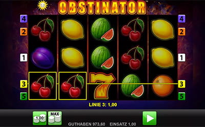 Obstinator Slot Bonusspiel