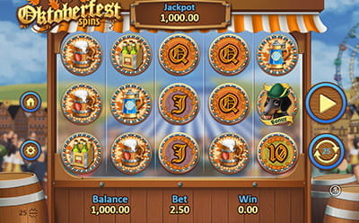 Das exklusive 888slots Spiel Oktoberfest Spins.