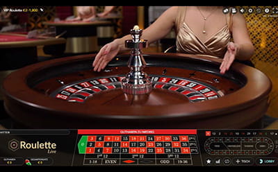 Im Live Casino habt ihr immer einen exklusiven Blick auf das Geschehen im Kessel.