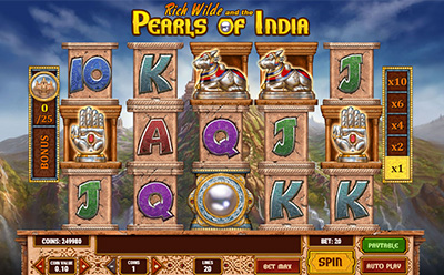 Pearls of India Spielautomat fürs Handy