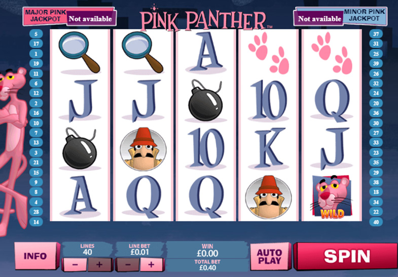 Pink Panther online kostenlos spielen