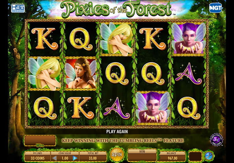 Pixies of the Forest Spielautomaten
