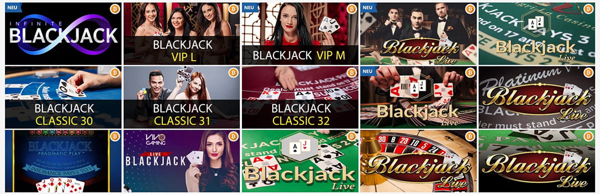 PlayAmo Tischspiele – stark bei Blackjack und Roulette
