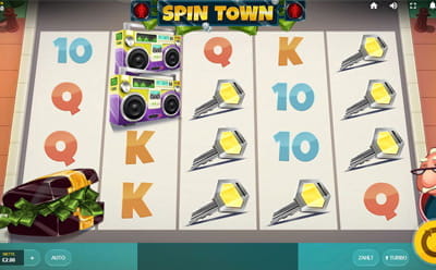 Der Slot Spin Town ist beliebt bei den Nutzern von Playzee.