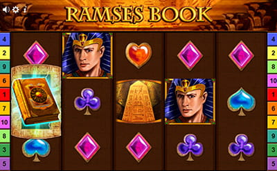 Der Online Slot Ramses Book.