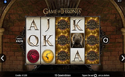 Der Game of Thrones Automat im RANT Casino. 