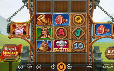 Riches of Midgard: Land and Expand Slot Respins