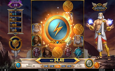 Rise of Olympus Slot Bonusspiel