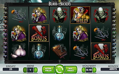 Der Online Slot Blood Suckers.