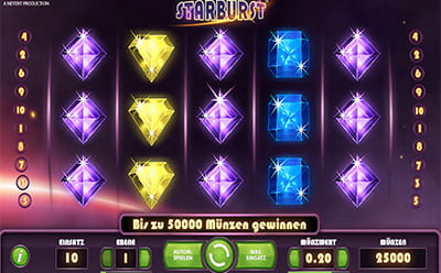 Starburst bei Royal Panda spielen