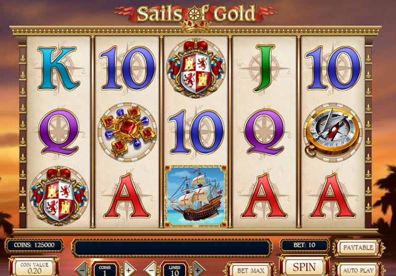 Sails of Gold online kostenlos spielen