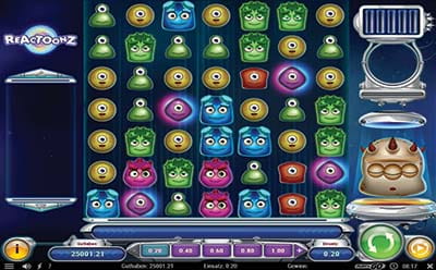 Das Play’n GO Automatenspiel Reactoonz.