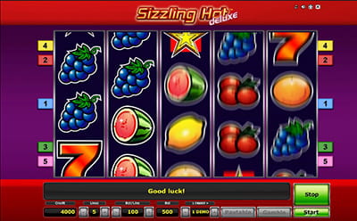 Sizzling Hot Delue in der StarGames Online Spielhalle