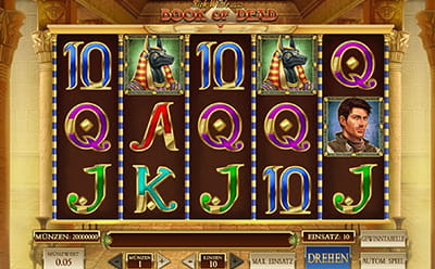 Book of Dead im Slot Planet Casino spielen