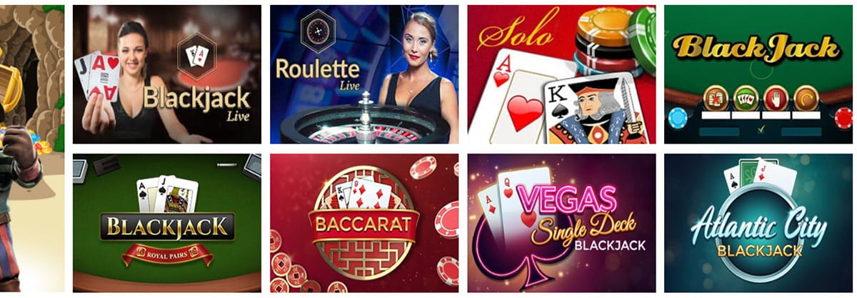 Slotanza Casino Tischspiele – Blackjack und Roulette