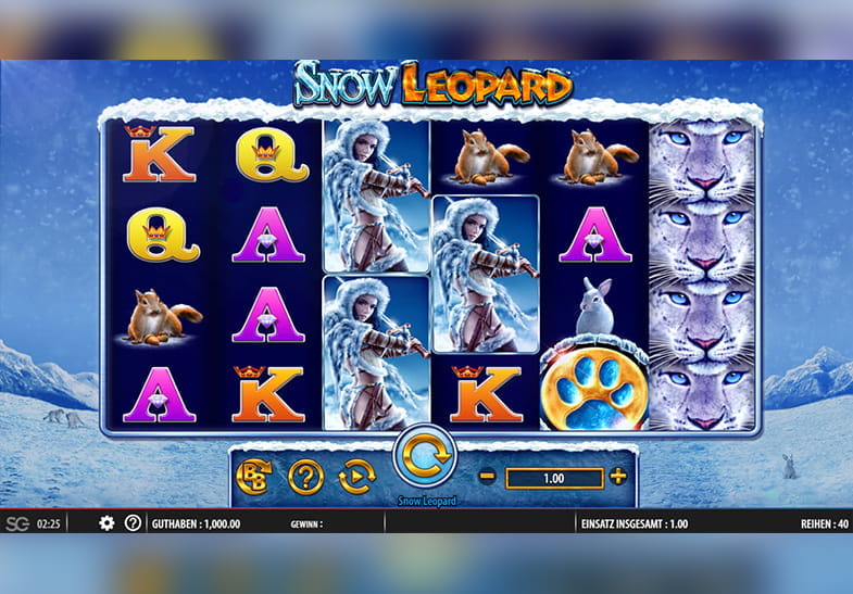 Snow Leopard Online-Spielautomat