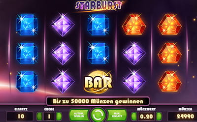 Spielt jetzt den Starburst Slot im Sons of Slots Casino.