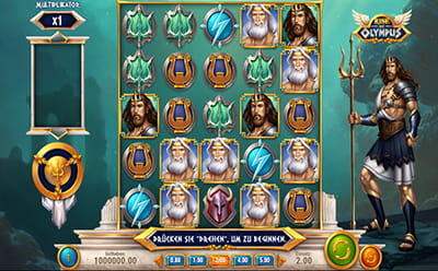 Der Rise of Olympus Spielautomat im SpinAway Online Casino.