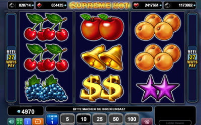 Der Online Slot Supreme Hot