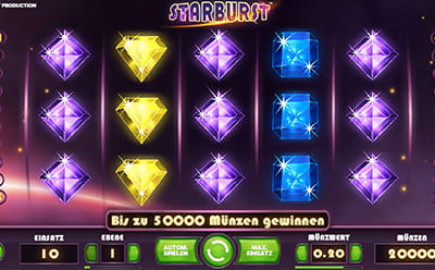 Starburst Slot bei  Lapalingo