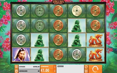 Der Sakura Fortune Slot von Quickspin im Stelario Casino.