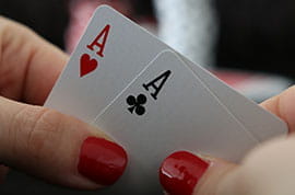Spielkarten Asse