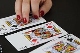 Spielkarten drei Könige