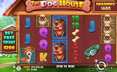 The Dog House in der DrückGlück Online Spielhalle