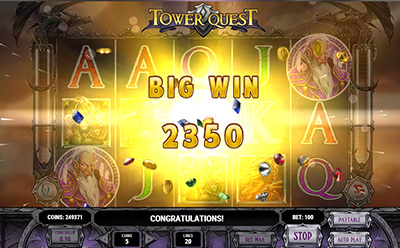 Tower Quest Gewinn