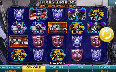 Transformers - Battle for Cybertron Spielautomat fürs Handy