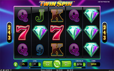 Twin Spin  im Justbit Online Casino