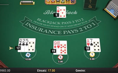 Auf Blackjack muss niemand verzichtet, der unterwegs auf das Angebot des Unibet Casinos zugreift.