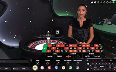 Live Roulette vob Vivogaming im Unique Casino