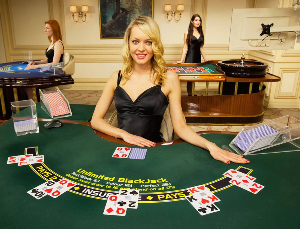 Beispielbild für ein Unlimited Blackjack Tisch von Playtech Live