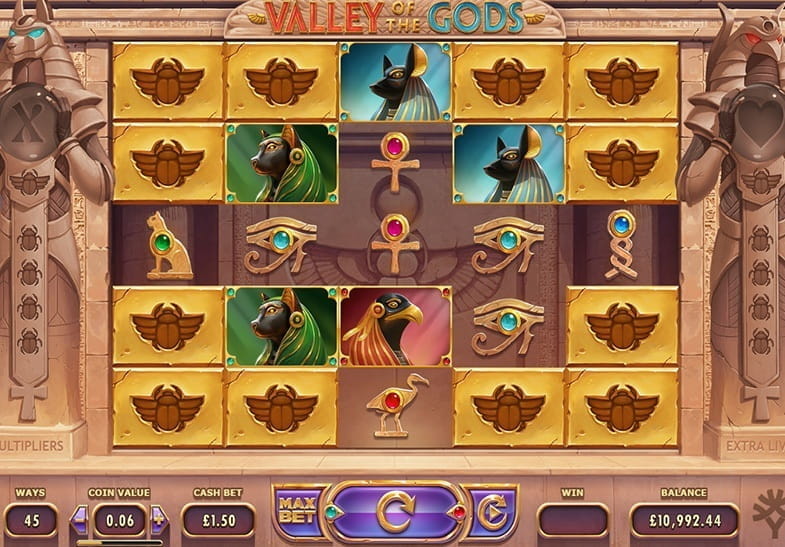 Valley of the Gods Slot Game