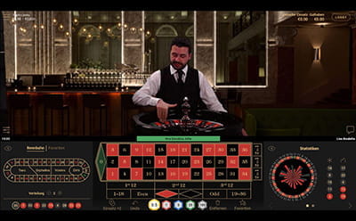 Beim Mr. Play Live Casino findet ihr auch einen deutschsprachigen Roulette Tisch.