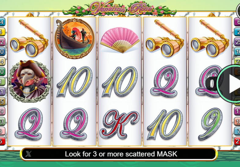 Venetian Rose online kostenlos spielen