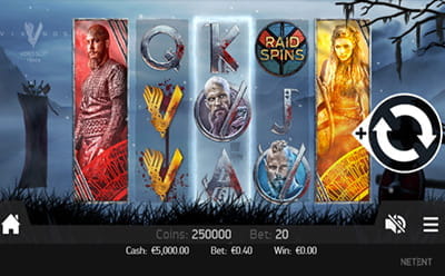 Viking Spielautomat von Netent für mobile Unique Casino